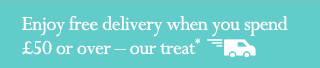 Enjoy free delivery when you spend £50 or over - our treat*