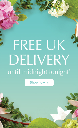 FREE UK DELIVERY until midnight tonight* Shop now >>