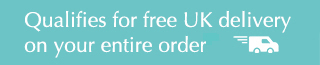 Qualifies for free UK delivery on your entire order